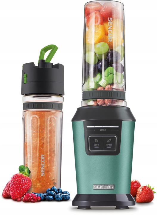 Stolný mixér Sencor SBL 7171GRL 800W smoothie drvenie ľadu fľaša
