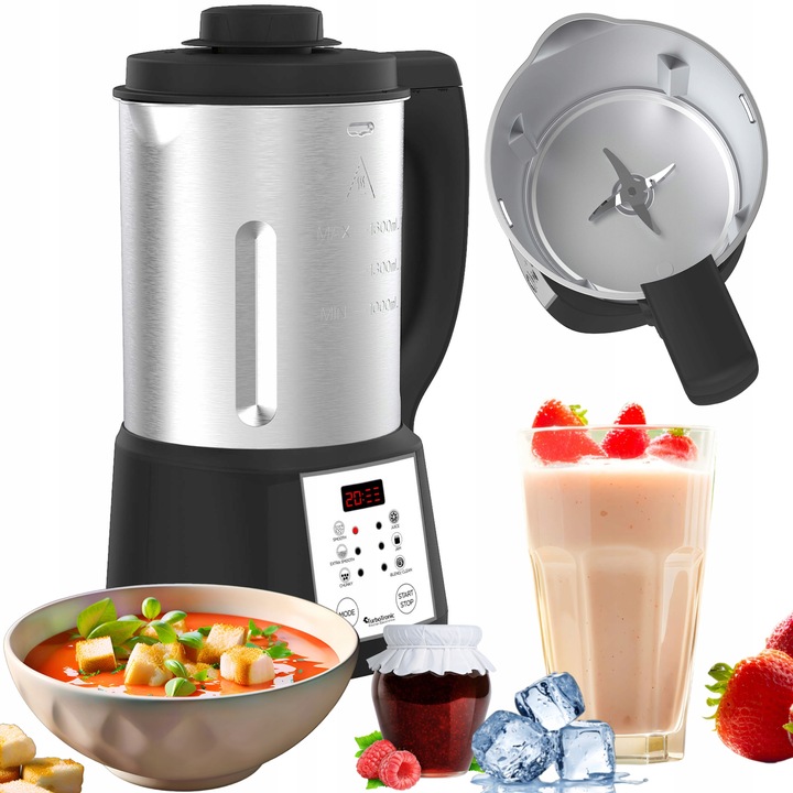 Stolný mixér TurboTronic TT-FSM7 SILVER 1000 W strieborný/sivý