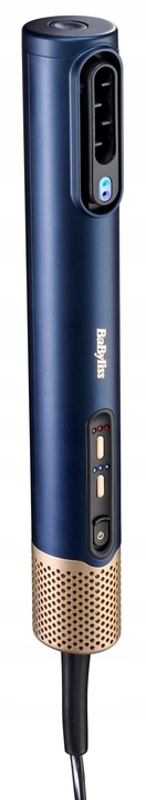 Sušička vlasov BaByliss AS6550E Air Wand 3v1 1500W modro-zlatá