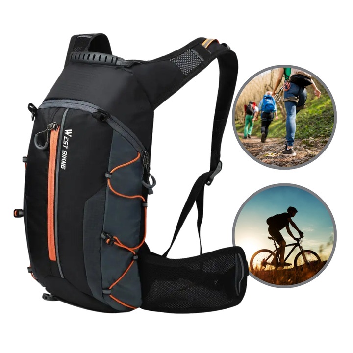 Športový batoh West Biking ľahký, skladací na bicykel na behanie