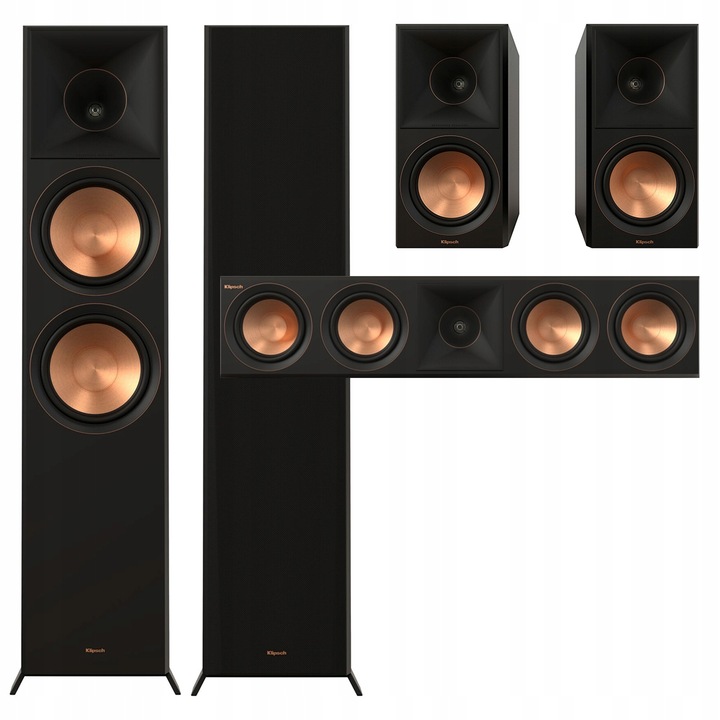 Stĺpové reproduktory Klipsch RP-8000F II čierne, pár