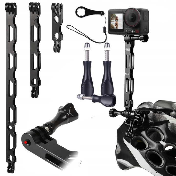 Sada držiakov a upevnení GearPro Adaptér Držiak ramien Kĺby pre kamery DJI OSMO