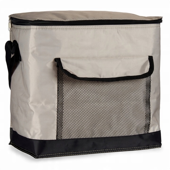 TAŠKA NA PIKNIKY BÉŽOVÁ TERMO 22 L 31 X 23 X 33 CM PEVA TERMO