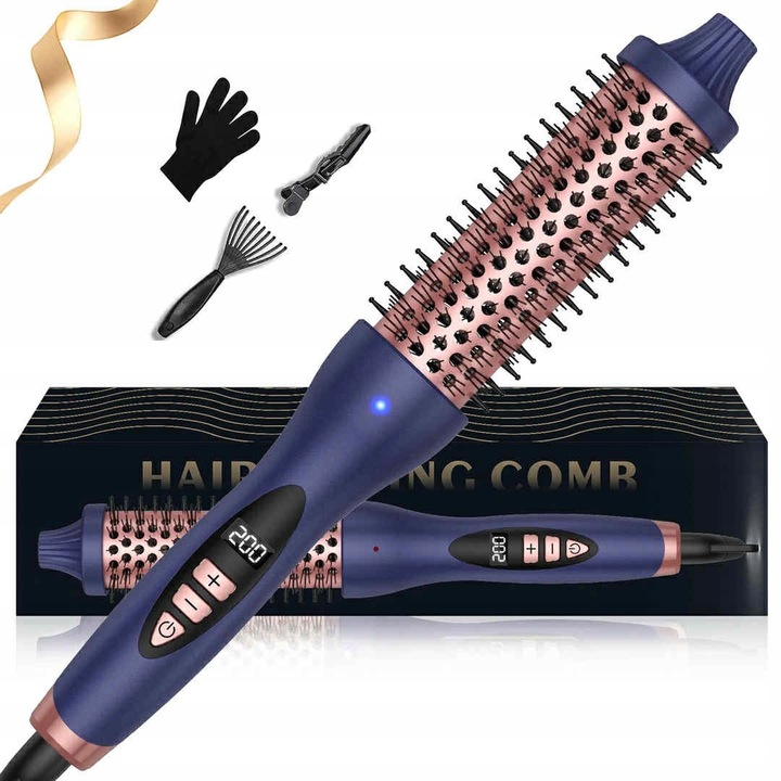 Termo kefa Elle Hot Hair Curler Brush AKCIA