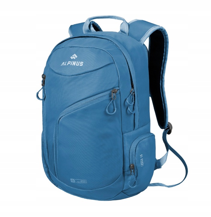 Turistický batoh Alpinus Lecco 15 až 20 l, modrý