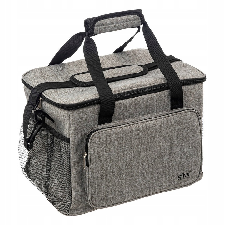 TERMOTAŠKA POLYESTER SIVÁ 20 L ROZMERY 35X30X23 CM