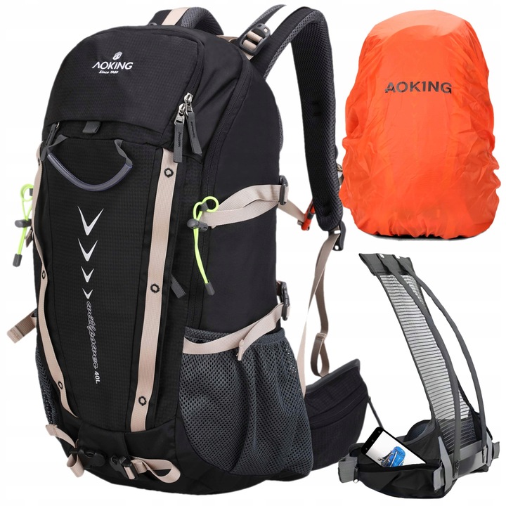 TURISTICKÝ BATOH 35l Čierny - Váš Nevyhnutný Spoločník na Cesty! VÝPREDAJ