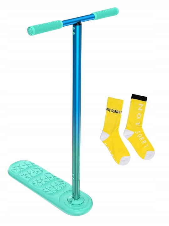 Trampolínová kolobežka S VOLANTOM NA SKOK TYRKYSOVÁ MÄTOVÁ 6-15 ROKOV