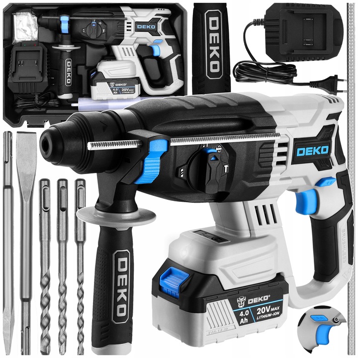 ÚDEROVÉ KLADIVO PRÍKLEPOVÁ VŔTAČKA UDAR SDS+ AKU VŔTAČKA DEKO 3J