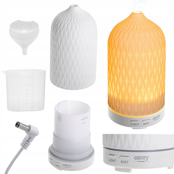 Ultrazvukový Aróma Difuzér 3v1 Camry CR 7970 Aromaterapia