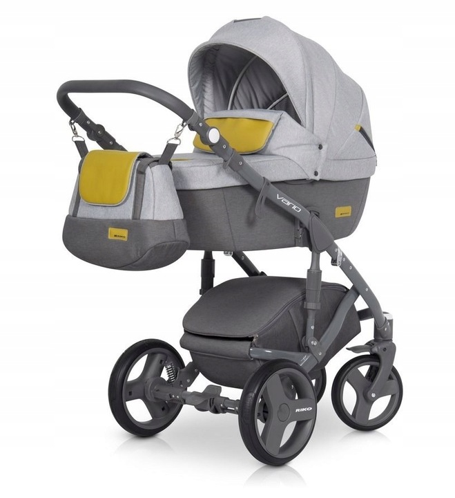 VARIO RIKO 2v1 hlboký kočík Grey fox
