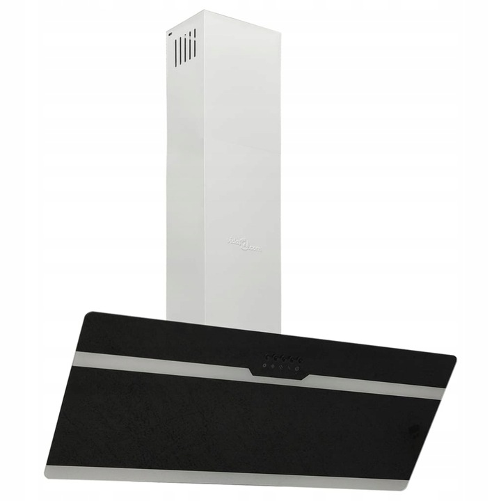 VidaXL Nástenný kuchynský digestor, 90 cm, oceľ a