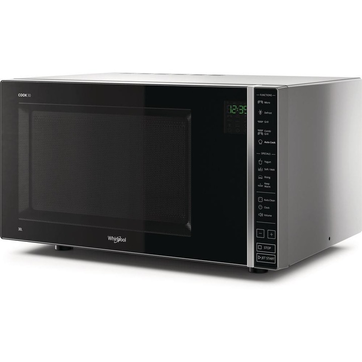 Voľne stojaca mikrovlnná rúra Whirlpool MWP303SB