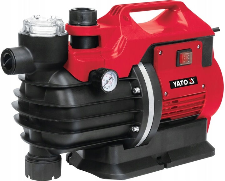 YATO POVRCHOVÁ ZÁHRADNÁ PUMPA 850 W S FILTROM A MANOMETROM 3600 L/h
