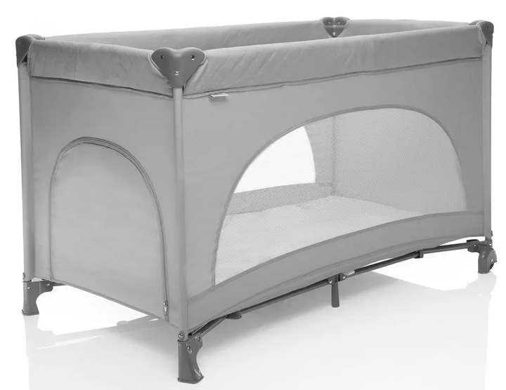 Zopa Lely cestovná postieľka 60 x 120 cm - Silver Grey