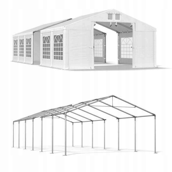 Záhradný stan 4x13 m, párty DAS 580 S