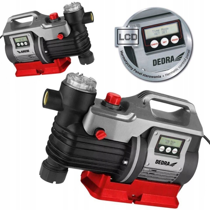 ZÁHRADNÁ PUMPA NA VODU GARDEN DEDRA DED8869LCD 1000W
