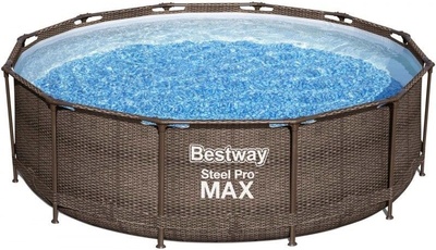 TOP 5. - Bestway Steel Pro Max Rattan 3,66 x 1 m 56709