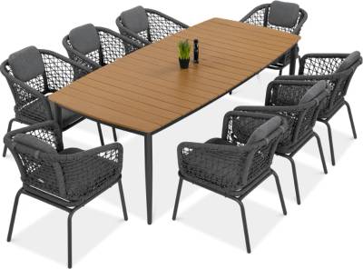 TOP 5. - FURRORE ROMA DINNING 8+1 Dark Grey