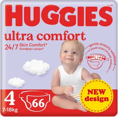 TOP 5. - Huggies Little Movers 4 7-18 kg 66 ks
