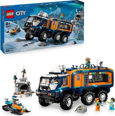 TOP 3. - LEGO® City 60471 Nákladné auto s laboratóriom pre prieskumníkov Arktídy