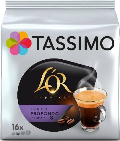 TOP 5. - Tassimo L'OR Lungo Profondo 16 porcií